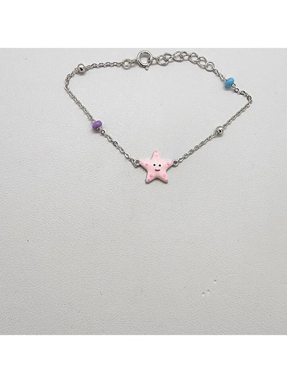 Brand New Sterling Silver 925 Star Bracelet